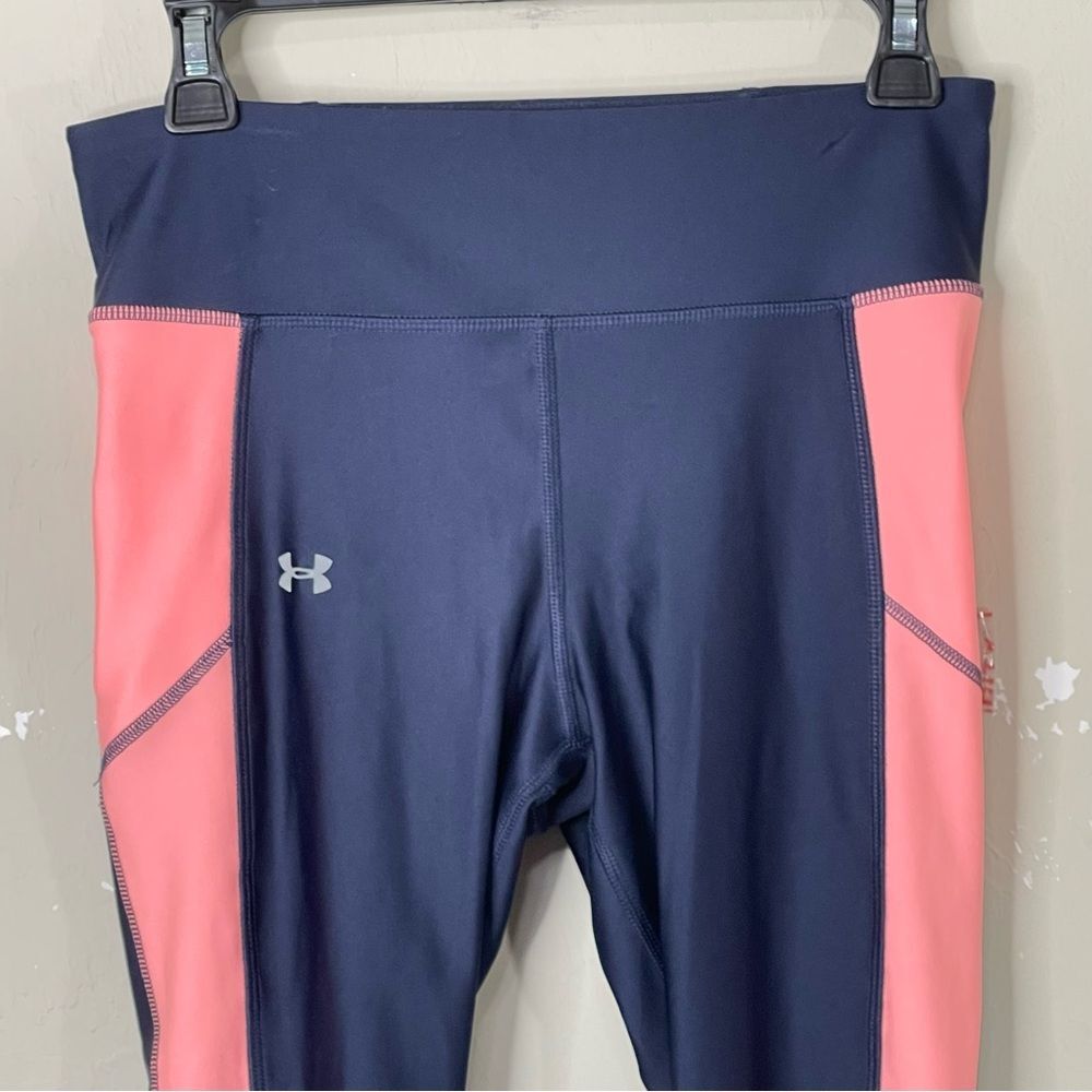 Under Armour Heat Gear Compression Legging Activewear Mesh Workout Sporty Size M - Picture 2 of 16